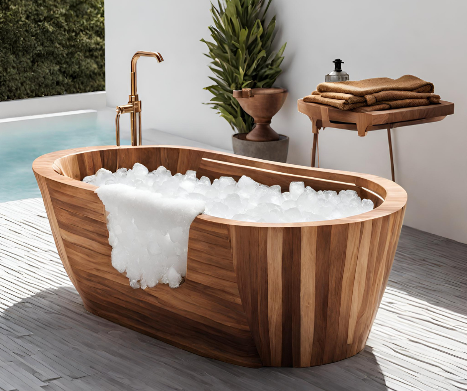 ChillOut Cedar Ice Bath